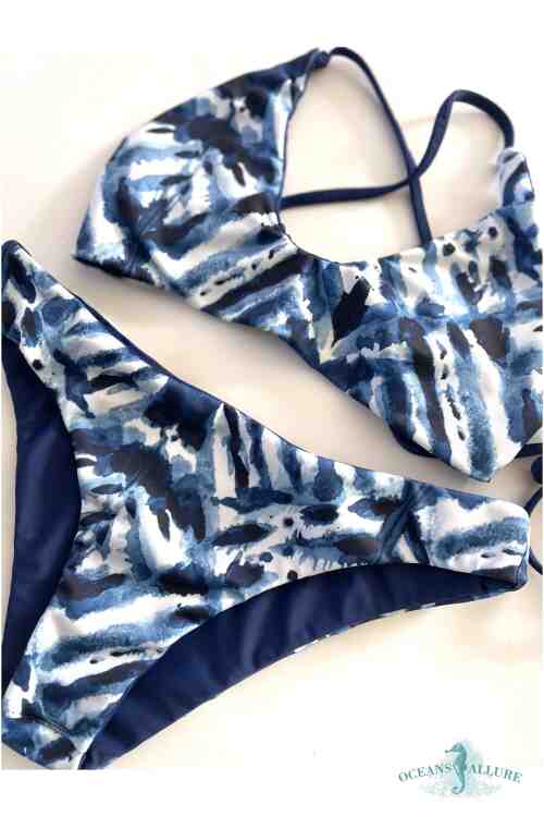 Watercolor Shibori Jupiter Bottom