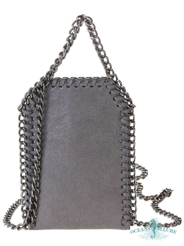 Grey Stella Cell Phone Bag