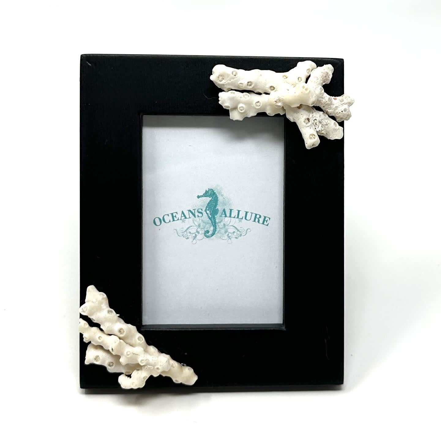 Black & White Coral Mini Frame