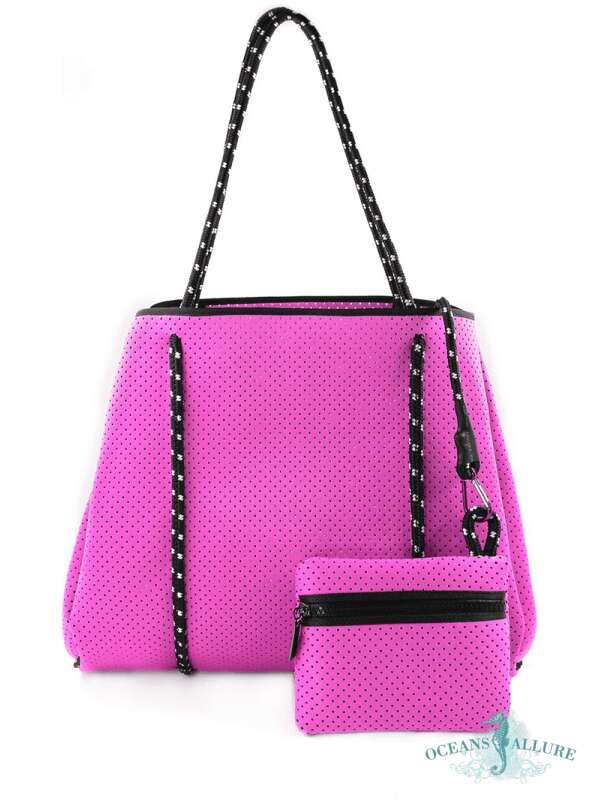 Fuchsia Neoprene Tote