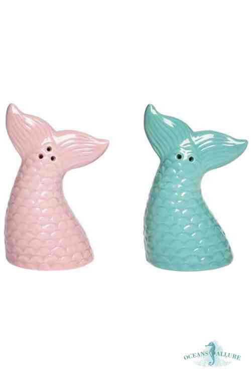 Mermaid Salt Pepper Shakers Oceans Allure