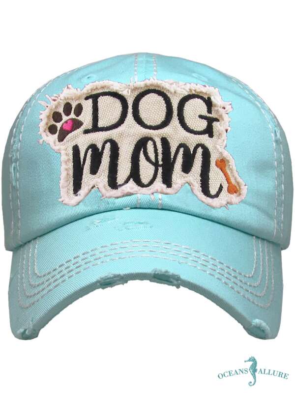 Blue Dog Mom Cap