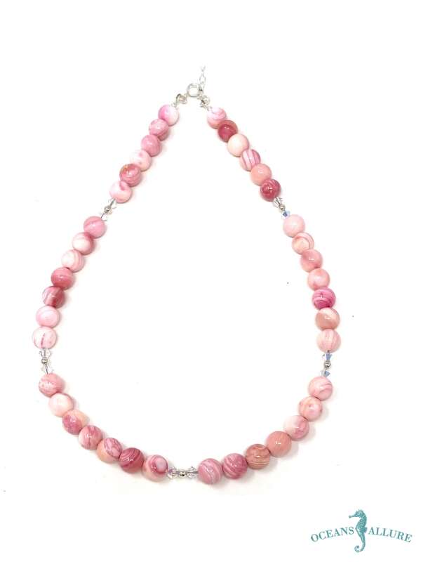 Pink Conch Necklace