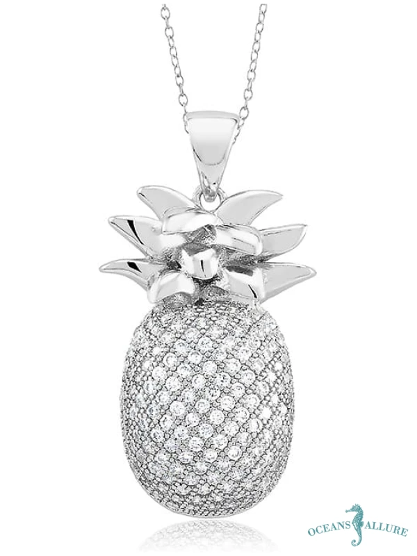 Pineapple - CZ Silver