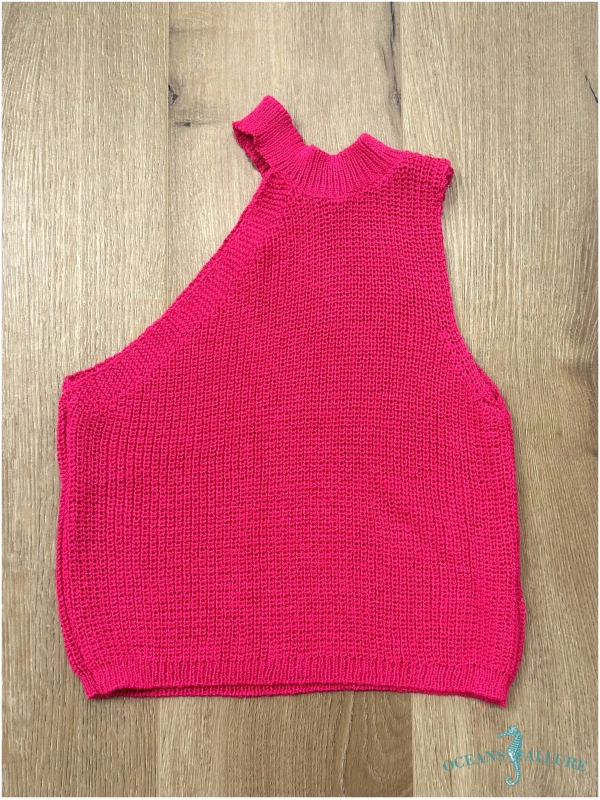 Mock One Shoulder Top - Image 2