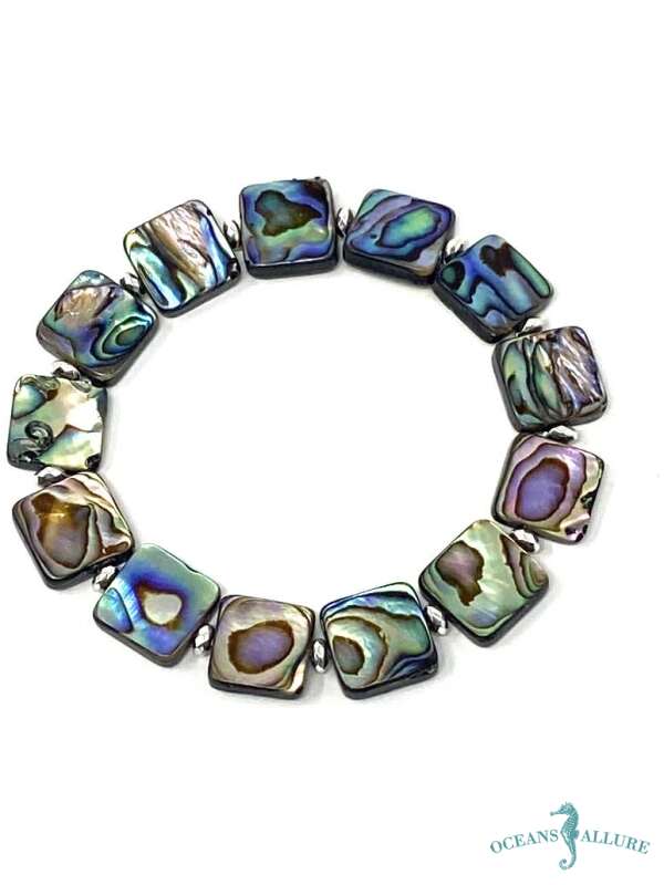 Square Abalone Bracelet