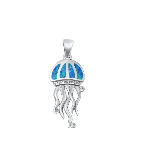 Opal Jellyfish Pendant – Oceans Allure