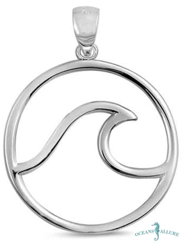 Circle Wave Pendant