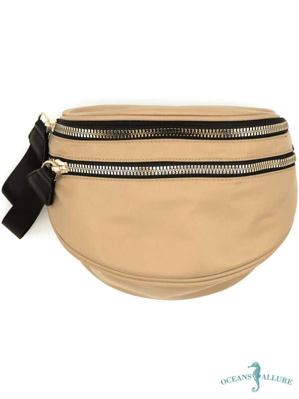 Beige Fanny Pack/Cross-body Bag