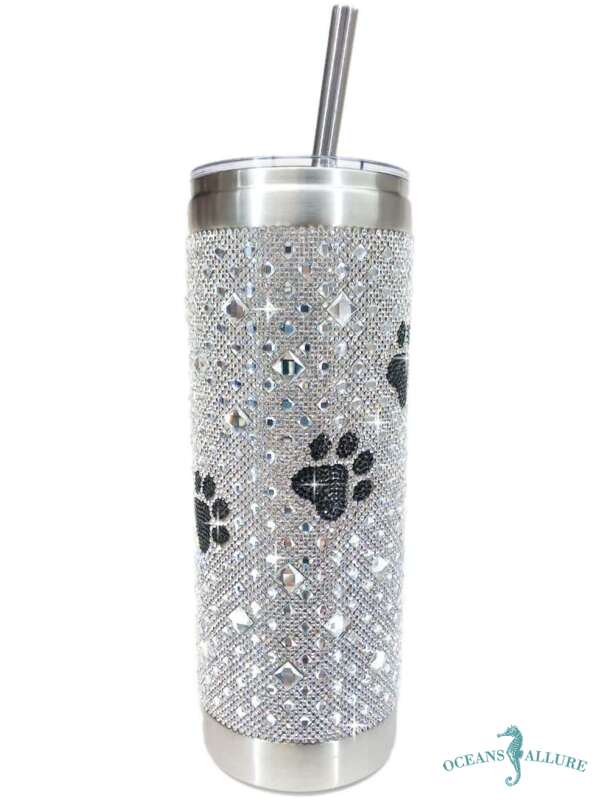 Diamonds Paw Tumbler