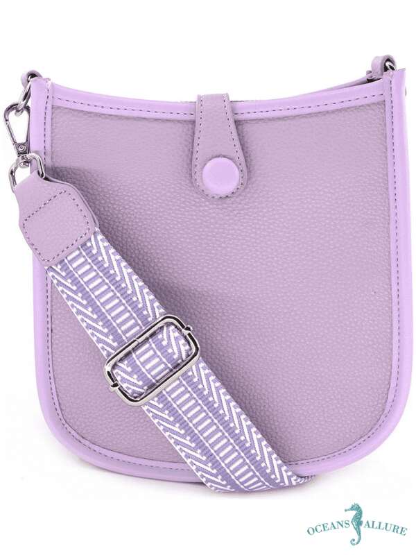 Lilac Mini Messenger Bag