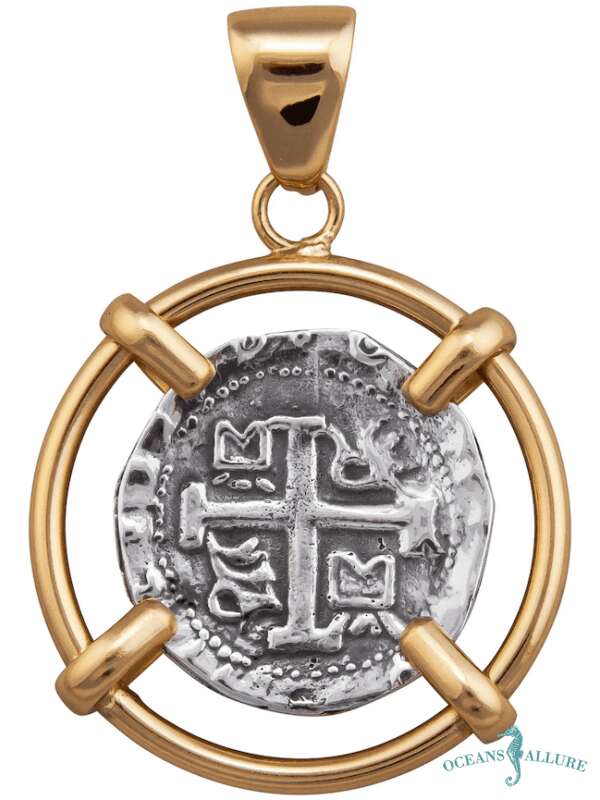 SM Alchemia 2 Tone Treasure Coin Pendant