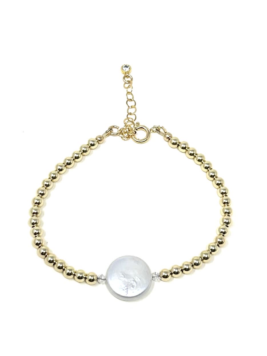 Paige 3mm GF Bar Bracelet main image 1