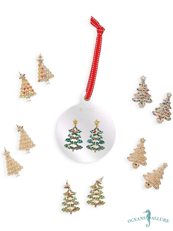 Christmas Tree Earrings
