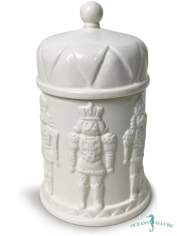 Nutcracker Filled Candle