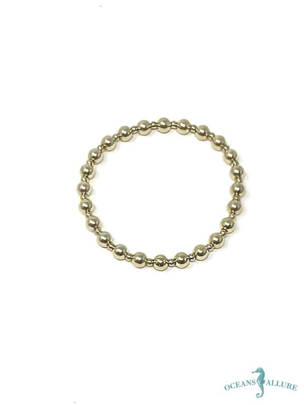 5mm, 2.5mm GF Bead Bracelet