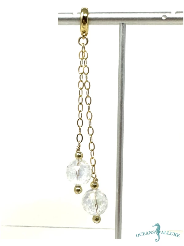 Bikini Bling - GF Chain & Double Swarovski