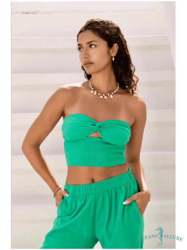 Green Meilani Top - Image 2