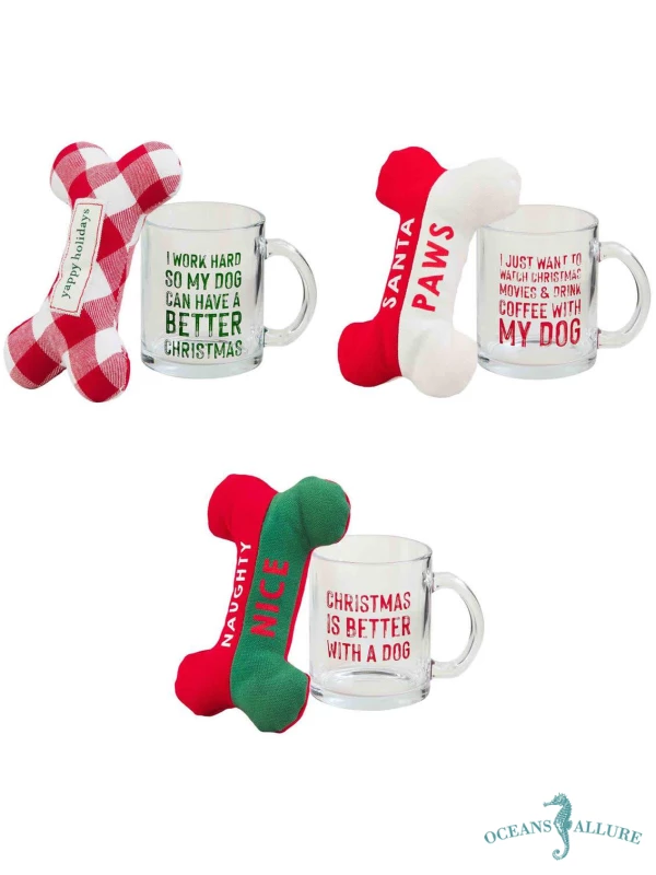 Dog Mug & Bone Set