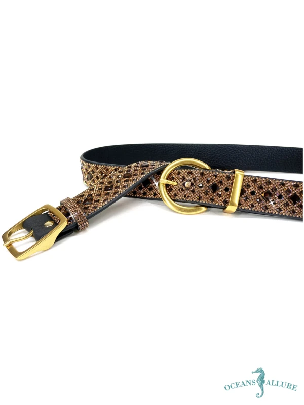 Chocolate Diamonds Belt Brown