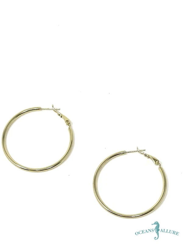 40mm GFB Hoop Earrings