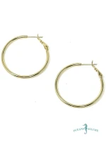 35mm GFB Hoop Earrings - Image 2