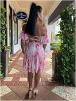 Flora Coral Dress Quinn - Image 2