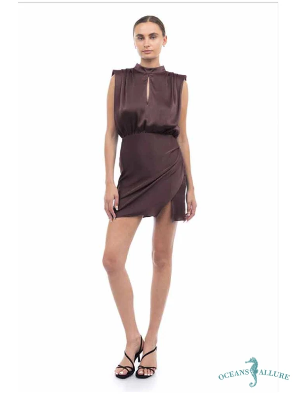 Taro Mock Neck Mini