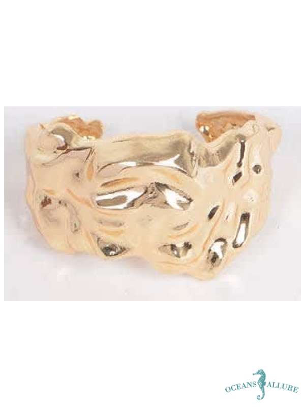 Audrey Gold Cuff Bracelet