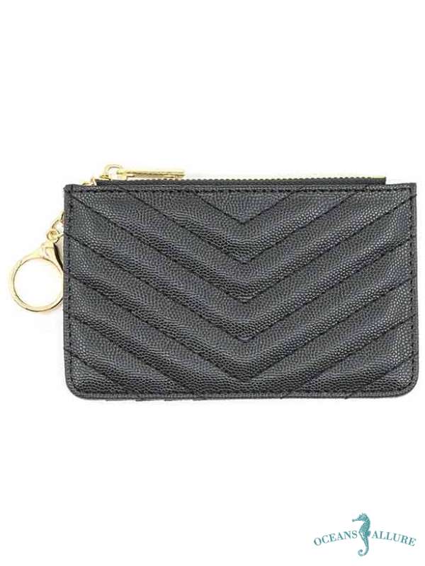 Black Keychain Wallet