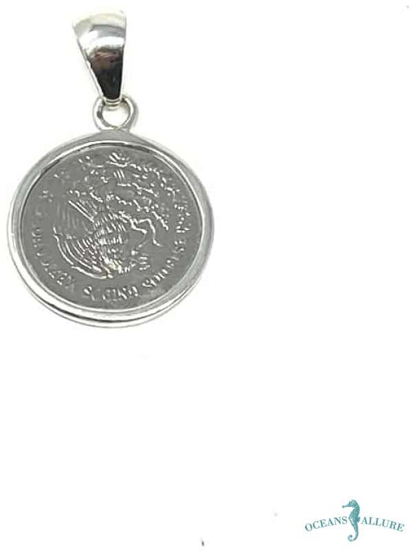 28mm Sterling Coin Pendant