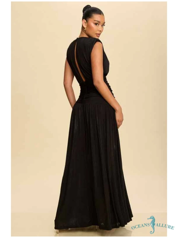 Liquid Jersey Maxi Dress - Image 2