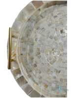 Round Mother of Pearl Tray - Image 2