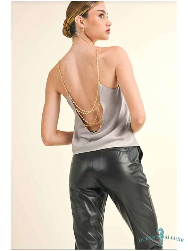 Silver Sophia Cami - Image 2