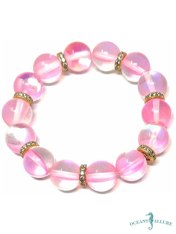 12mm CZ Mermaid Quartz Bracelet