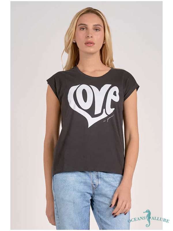 Black & White Love T Shirt