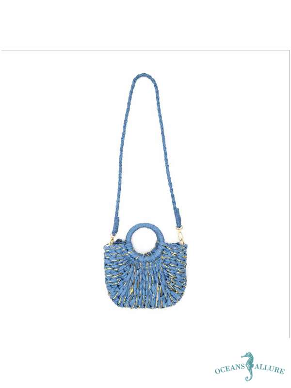 Blue Wynwood Clutch