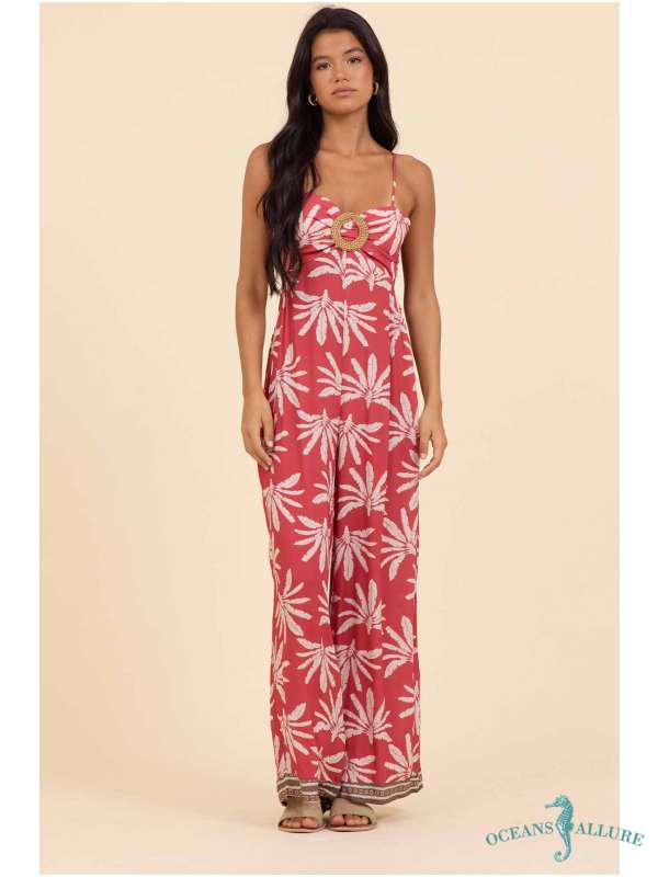 Rustic Palm Island Jumpsuit