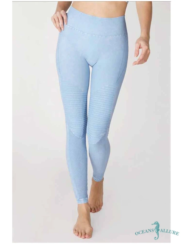 Vintage Sky Moto Leggings