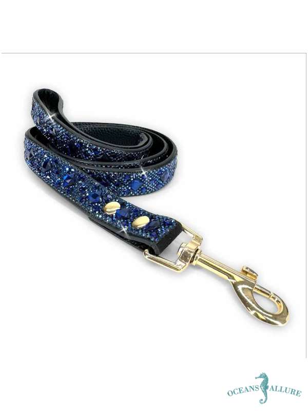 Blue Diamonds Dog Leash