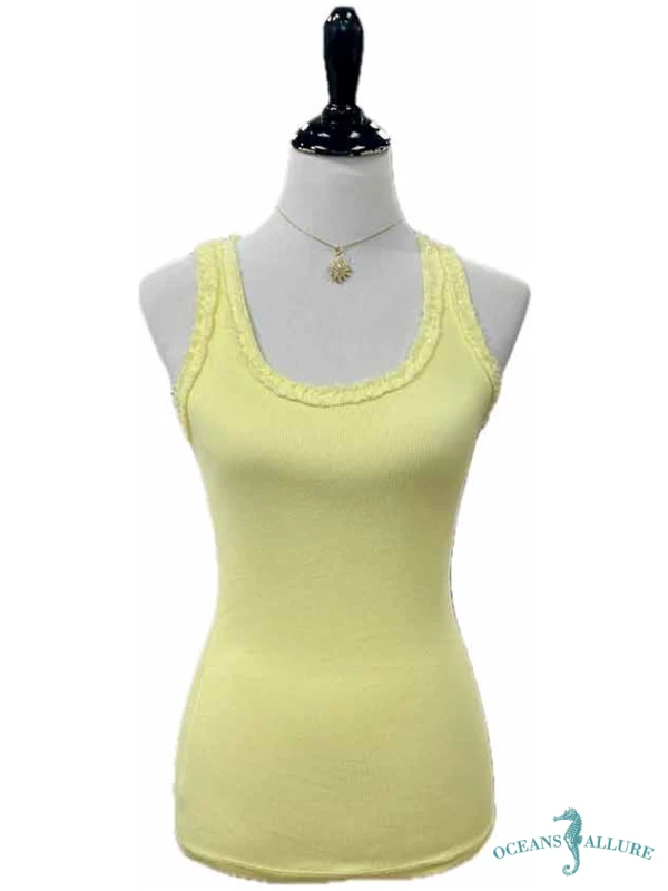 Lemonaide Sequin Racer Tank