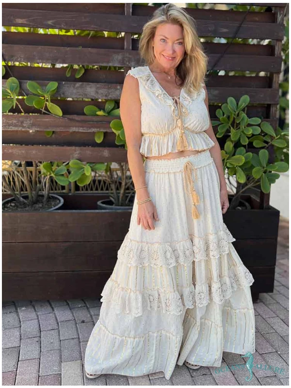 Quincy Ruffle Top