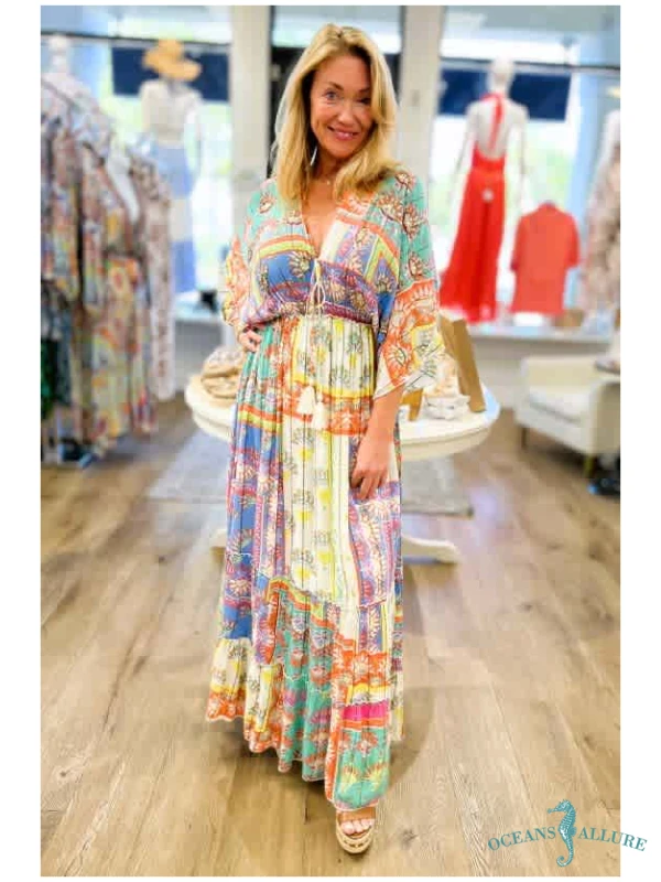Tahitian Dreams Boho Maxi