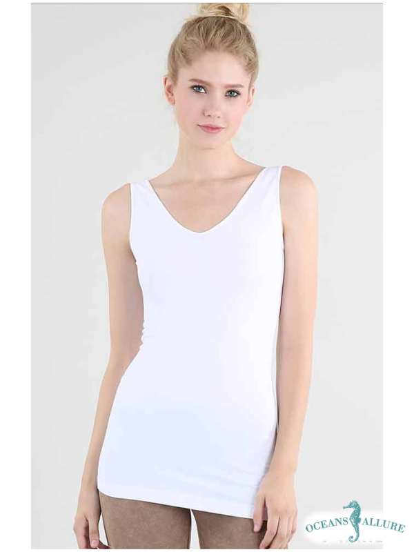 White Reversible Basic Tank
