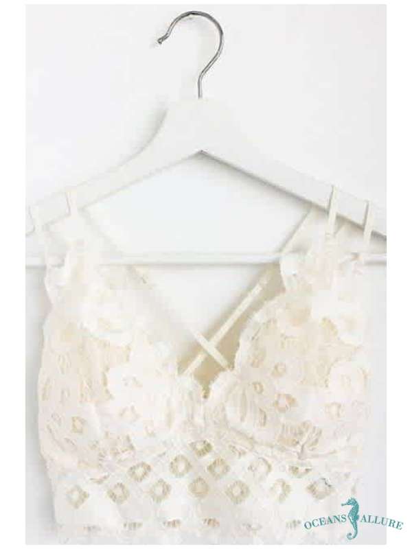 Ivory Kenna Lace Bralette