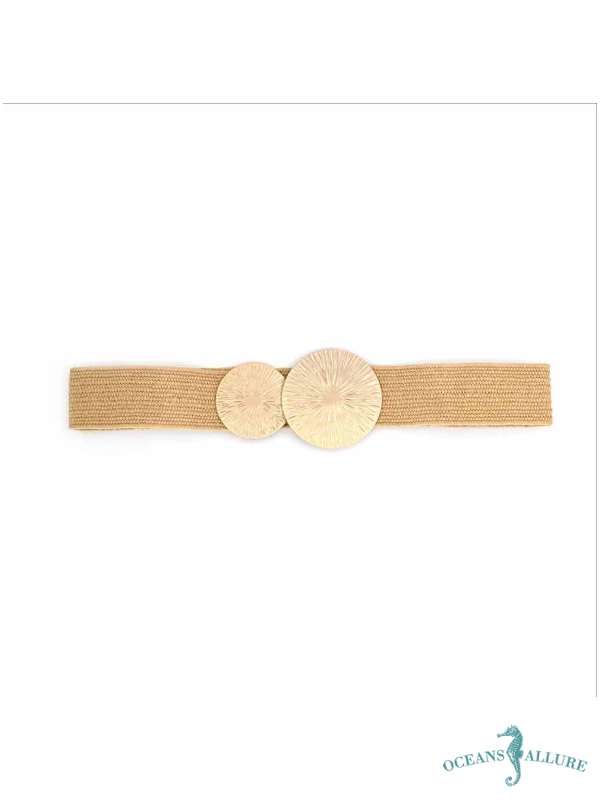 Khaki Double Dial Belt