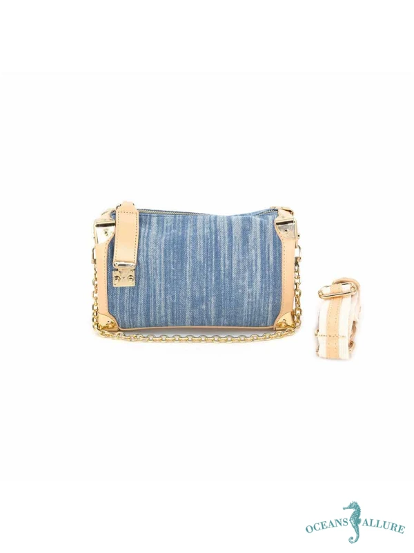 Denim Box Bag
