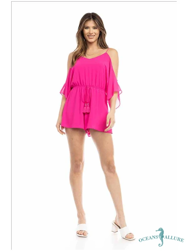 Hot Pink C/S Romper