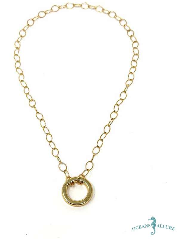 GF LG Cable Chain Necklace IC