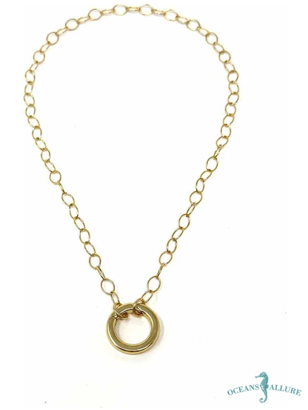 GF LG Cable Chain Necklace IC